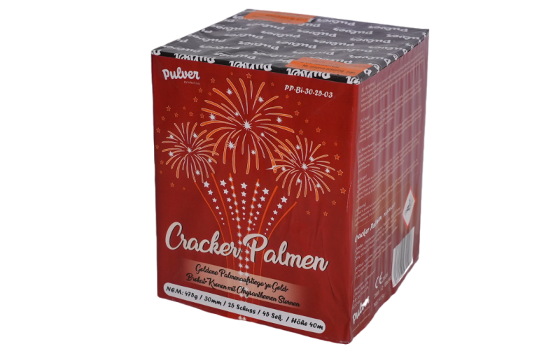 Jetzt Cracker Palmen 25-Schuss-Feuerwerk-Batterie ab 42.49€ bestellen