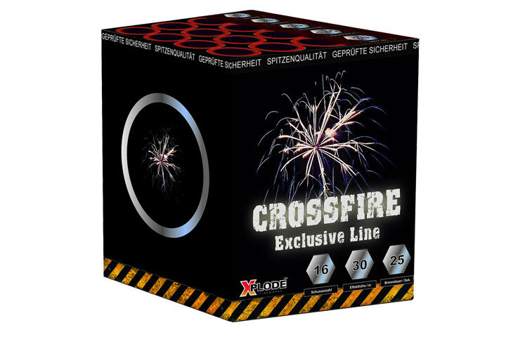 Jetzt Crossfire Crossette 16-Schuss-Feuerwerk-Batterie ab 10.19€ bestellen