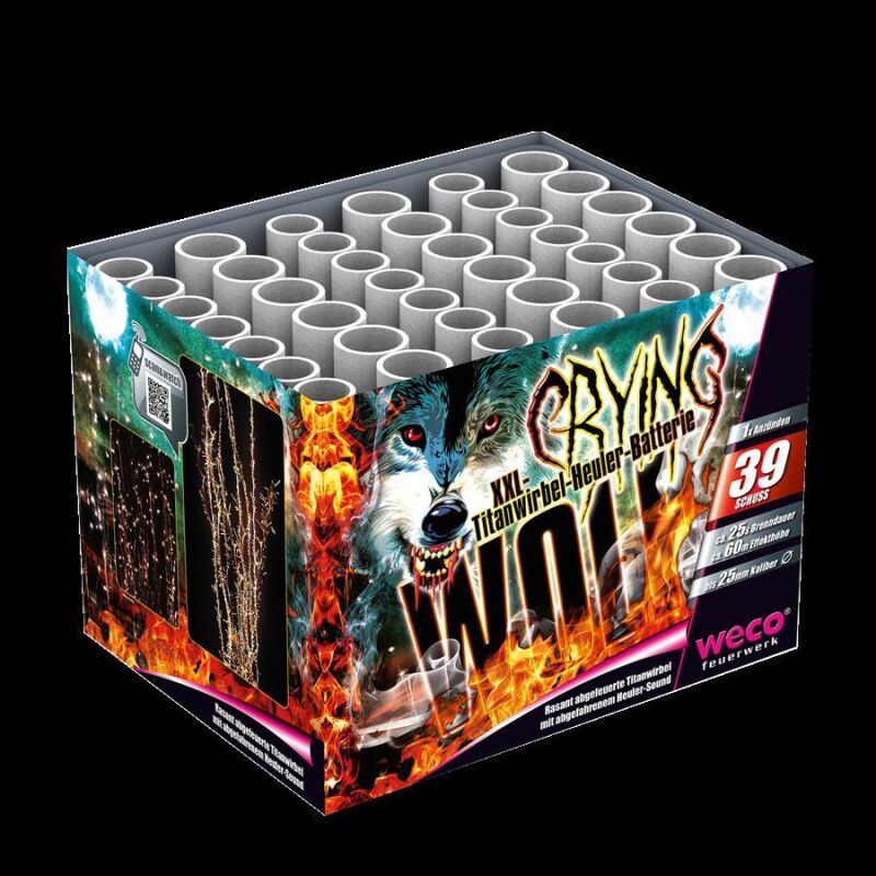 Jetzt Crying Wolf 39-Schuss-Feuerwerk-Batterie ab 26.34€ bestellen