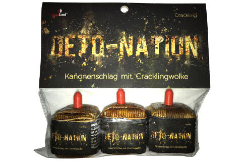 Jetzt Deto-Nation 3er Pack kubische Kanonenschläge ab 3.83€ bestellen