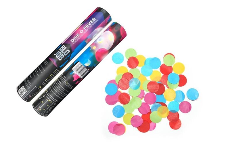 Jetzt Disk o Fever 30cm Papierflitter rund und bunt ab 3.59€ bestellen