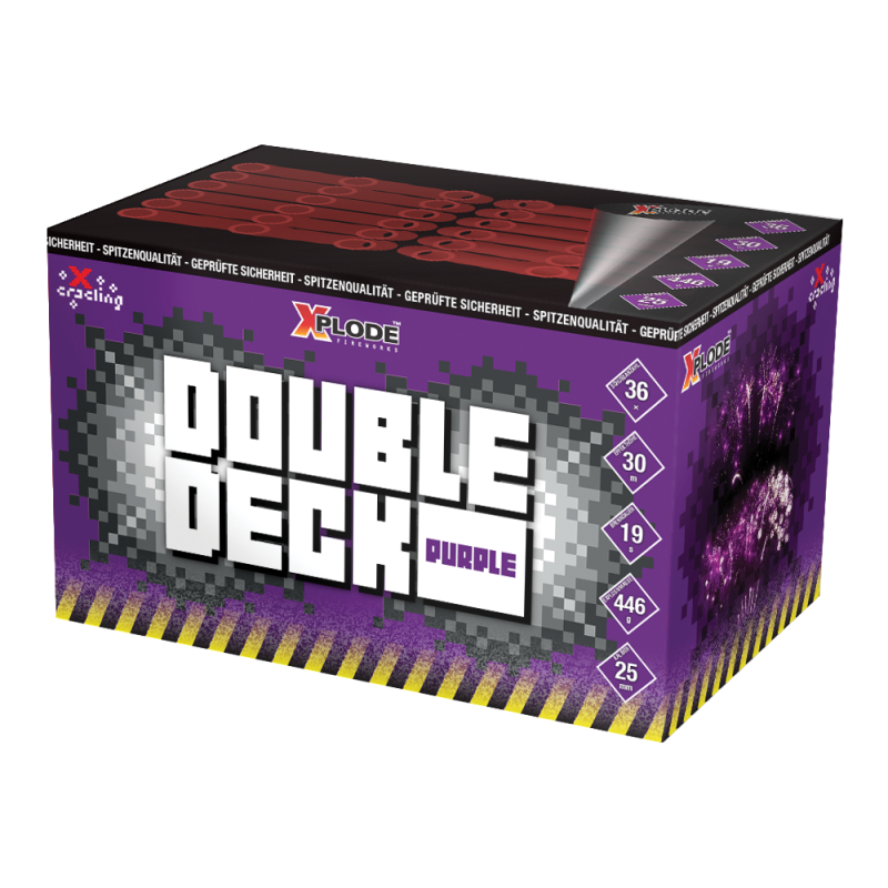 Jetzt Double Deck Purple 36-Schuss-Feuerwerks-Batterie ab 29.74€ bestellen