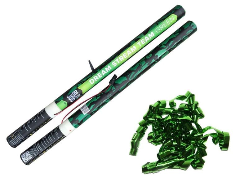 Jetzt Dream Stream Team Green 80cm elektrisch Metallicstreamer grün ab 2.11€ bestellen