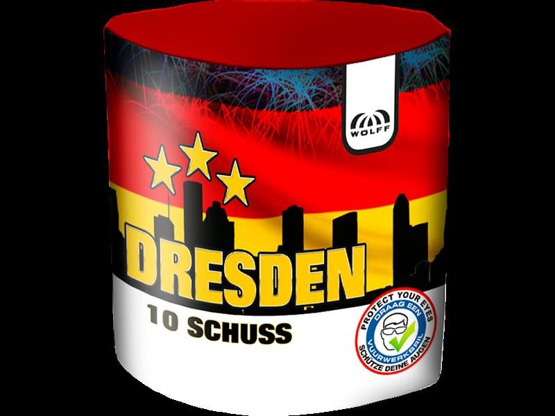 Jetzt Dresden 10-Schuss-Feuerwerk-Batterie ab 6.79€ bestellen