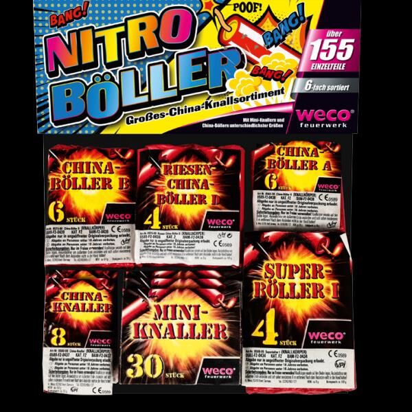 Jetzt Dynamite Bag / Nitro Böller China-Knall-Sortiment ab 5.94€ bestellen