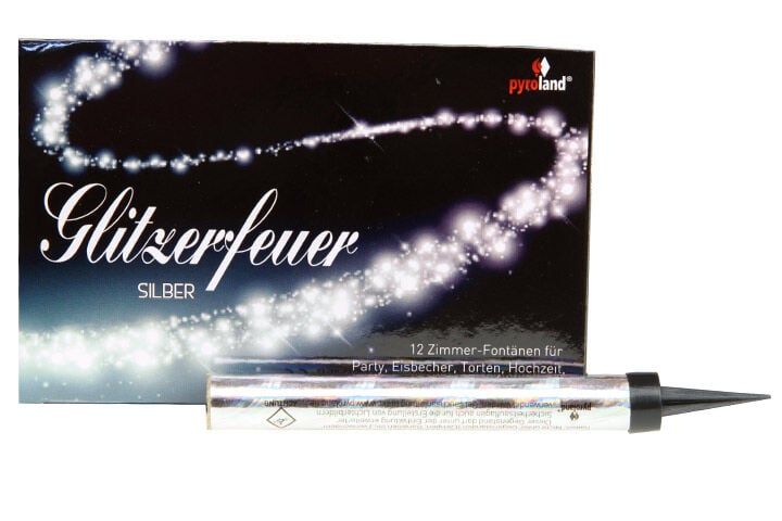 Jetzt Eisfontäne-Glitzerfeuer Silber, 50s ab 5.99€ bestellen