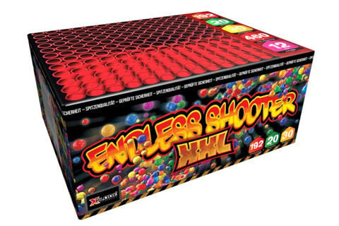 Jetzt Endless Shooter XXL 192-Schuss-Feuerwerk-Batterie ab 44.19€ bestellen