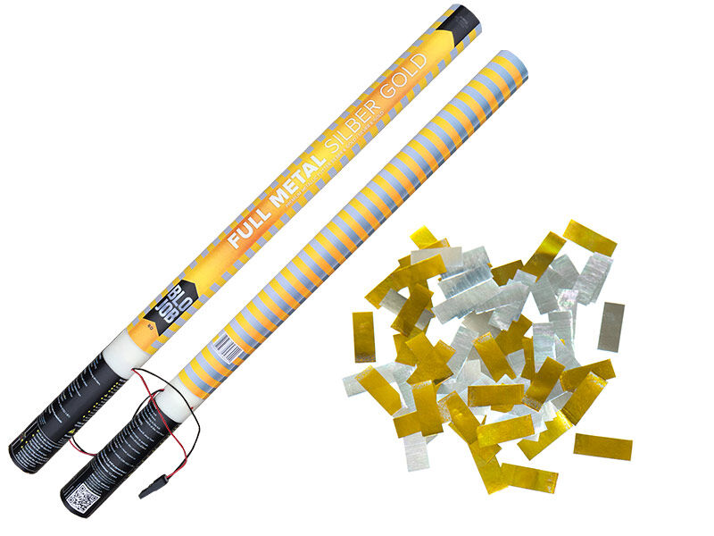 Jetzt Full Metal silber-gold 80cm elektrisch Metallicflitter ab 1.91€ bestellen