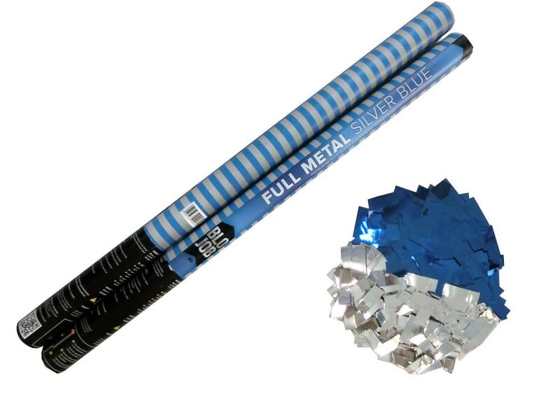 Jetzt Full Metal Silver/Blue 80cm Metallicflitter silber-blau ab 4.02€ bestellen