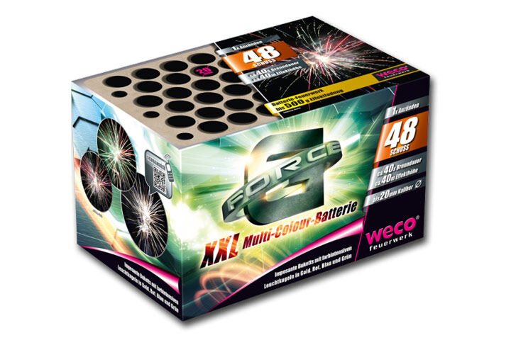 Jetzt G-Force 48-Schuss-Feuerwerk-Batterie ab 18.69€ bestellen