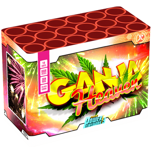 Jetzt Ganja 18-Schuss-Feuerwerk-Batterie ab 8.49€ bestellen