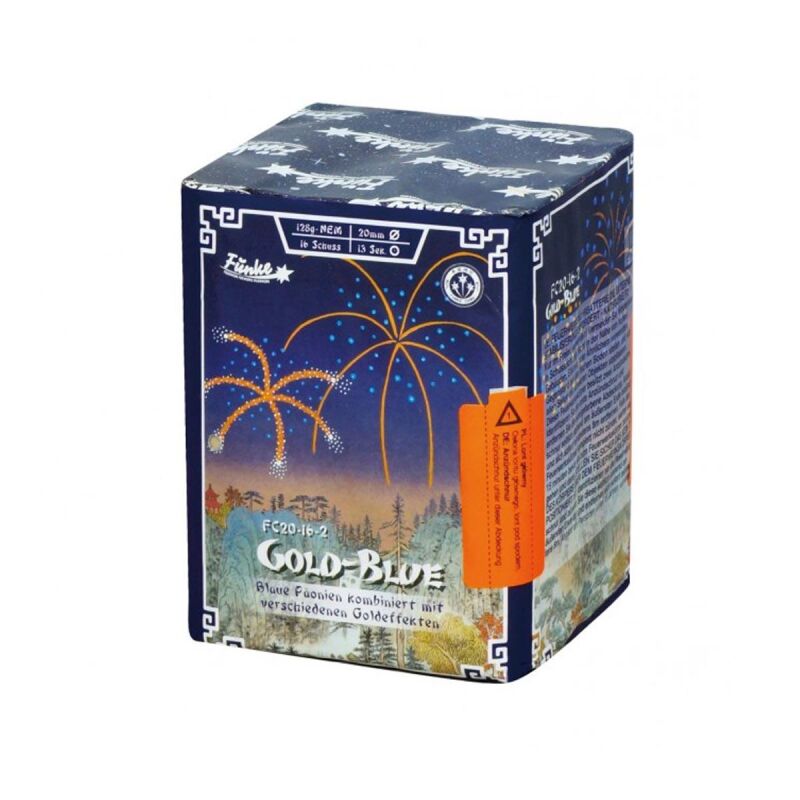 Jetzt Gold Blue 16-Schuss-Feuerwerk-Batterie ab 11.04€ bestellen