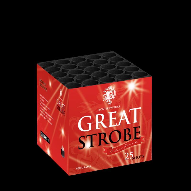 Jetzt Great Strobe 25-Schuss-Feuerwerk-Batterie ab 24.64€ bestellen