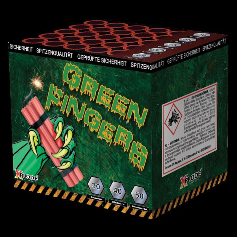 Jetzt Green Fingers 30-Schuss-Feuerwerk-Batterie ab 19.54€ bestellen