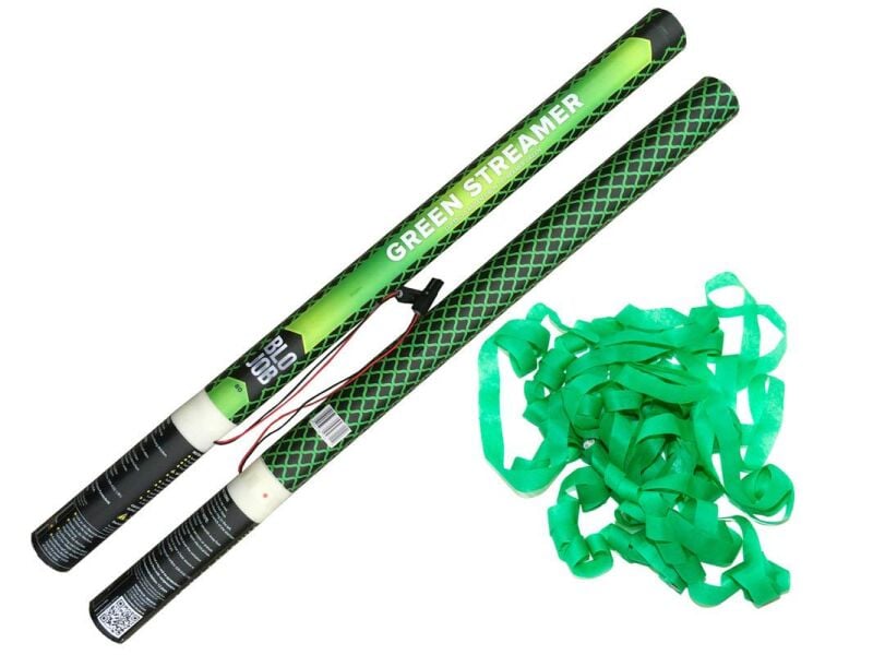 Jetzt Green Streamer 80cm elektrisch Papierstreamer grün ab 1.91€ bestellen