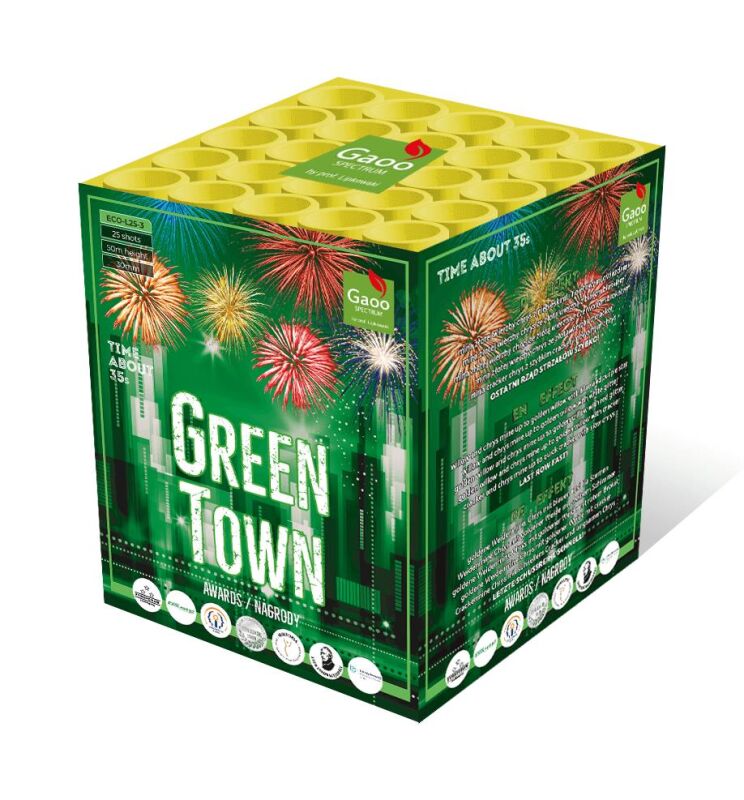 Jetzt Green Town 25-Schuss-Feuerwerksbatterie ab 52.69€ bestellen