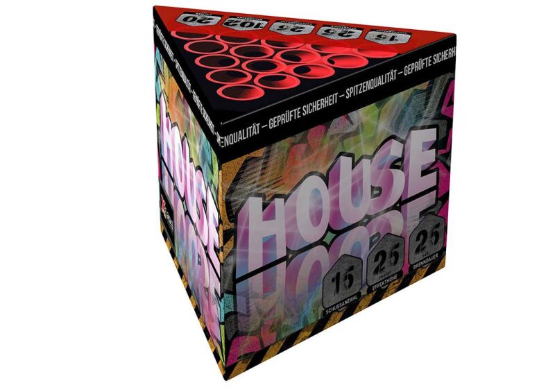 Jetzt House 15-Schuss-Feuerwerk-Batterie ab 6.79€ bestellen