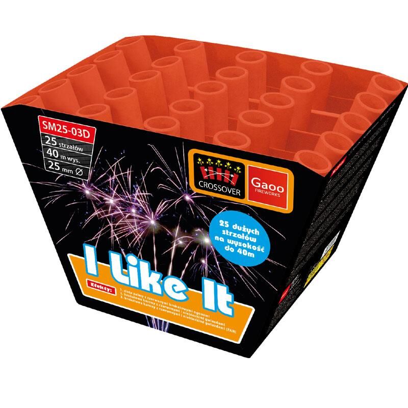 Jetzt I Like It 25-Schuss-Feuerwerk-Batterie ab 25.49€ bestellen