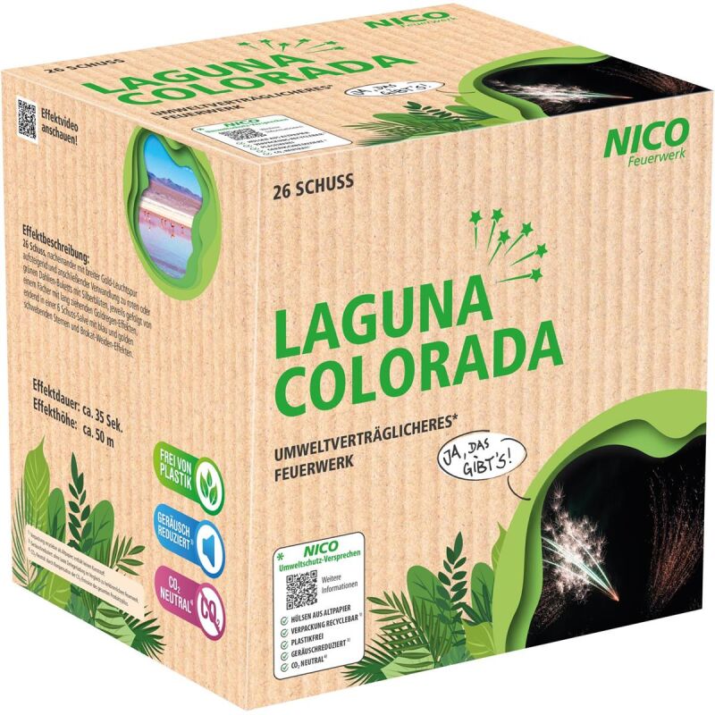 Jetzt Laguna Colorada 26-Schuss-Feuerwerk-Batterie ab 26.34€ bestellen