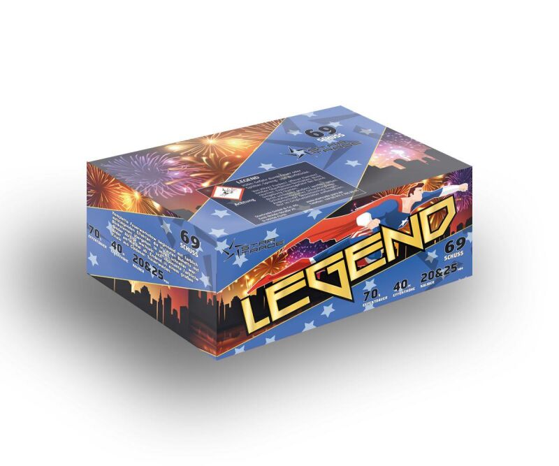 Jetzt Legend 69-Schuss-Feuerwerk-Batterie ab 33.99€ bestellen