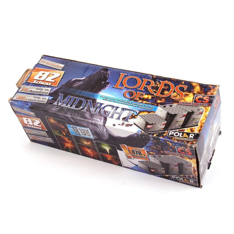 Jetzt Lords of Midnight 82-Schuss-Feuerwerk-Batterie ab 32.29€ bestellen