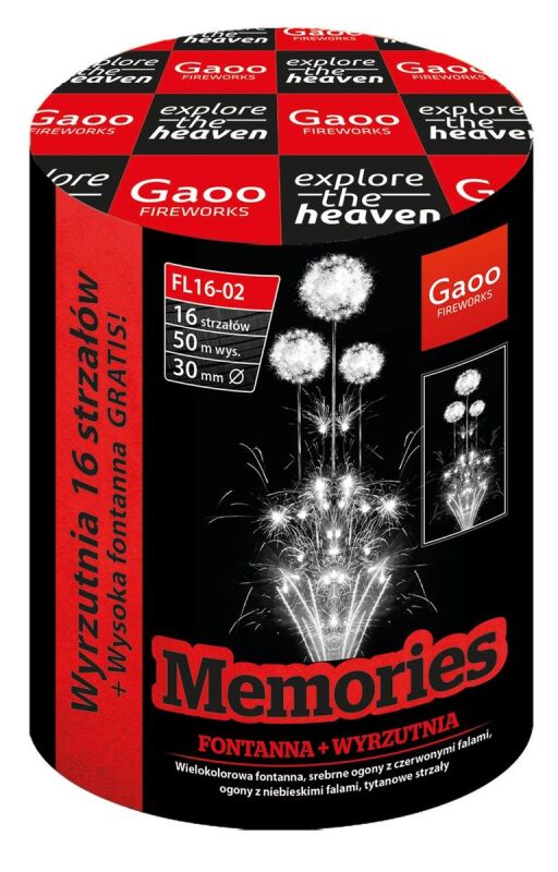 Jetzt Memory (Memories) 16-Schuss-Feuerwerk-Batterie ab 25.49€ bestellen