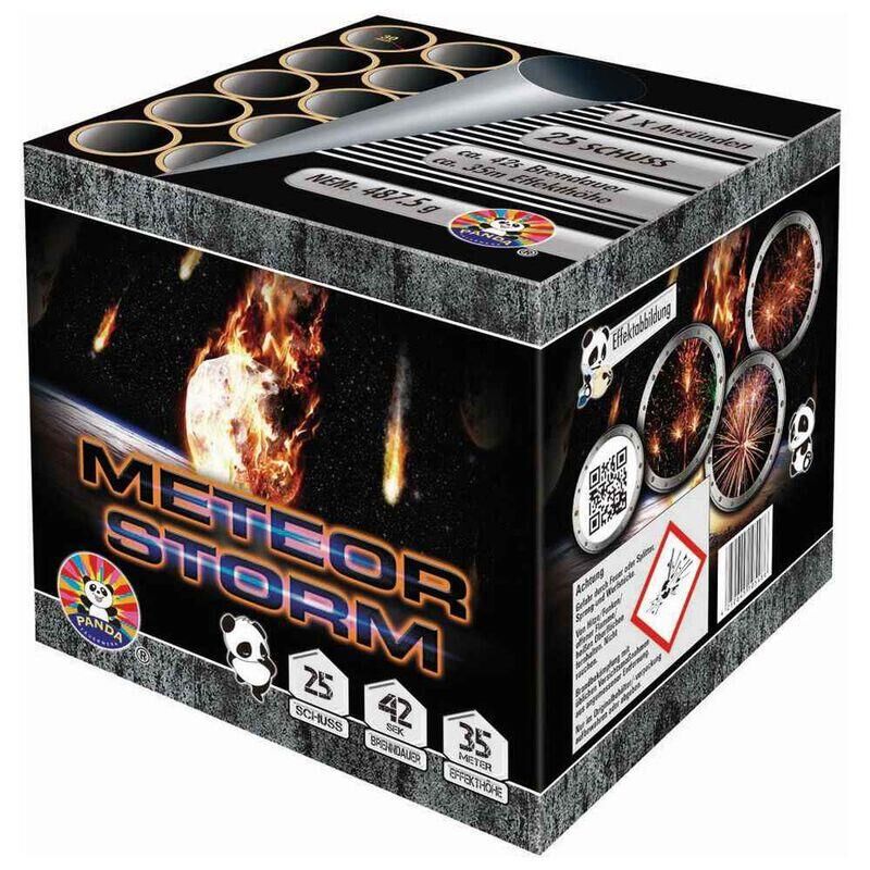 Jetzt Meteor Storm 25-Schuss-Feuerwerkbatterie ab 28.04€ bestellen