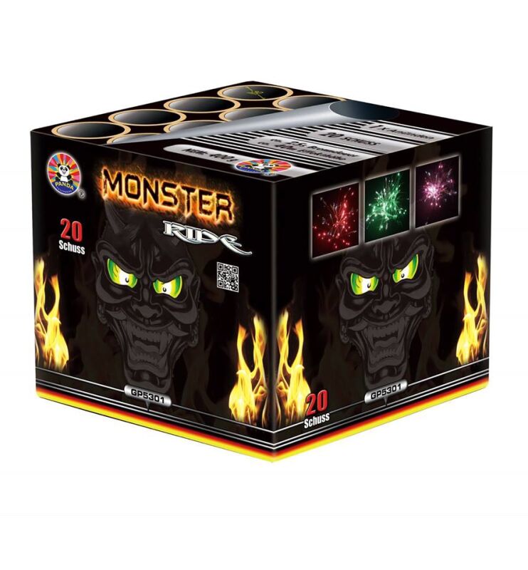 Jetzt Monster Ride 20-Schuss-Feuerwerkbatterie ab 33.99€ bestellen