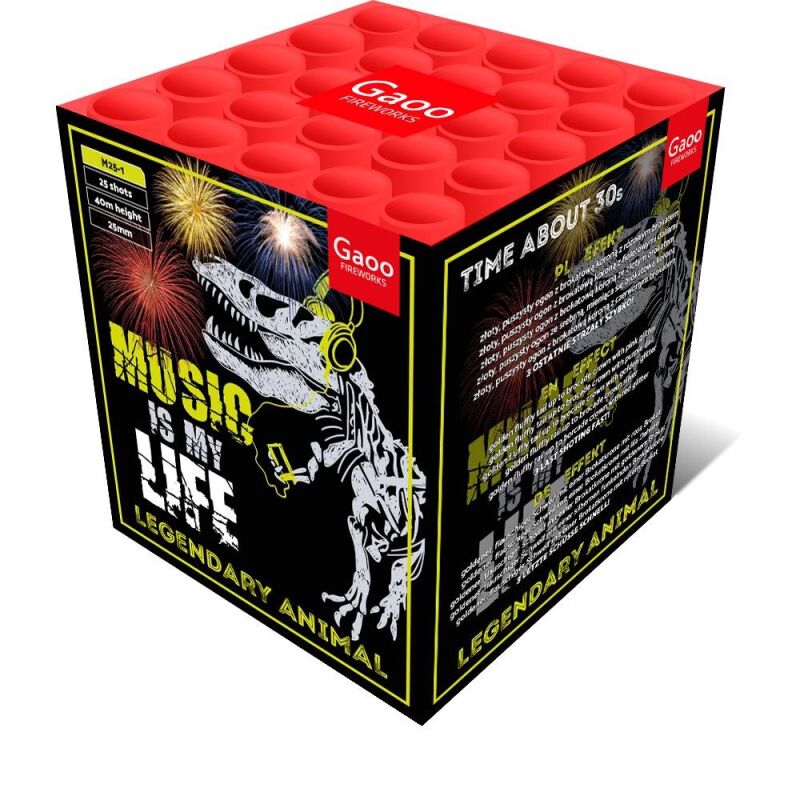 Jetzt Music 25-Schuss-Feuerwerk-Batterie ab 31.44€ bestellen