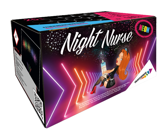 Jetzt Night Nurse Neon 25-Schuss-Feuerwerk-Batterie ab 44.19€ bestellen