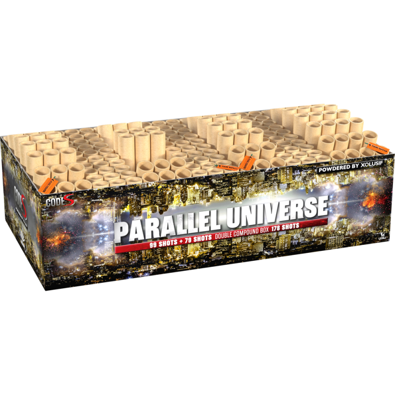 Jetzt Parallel Universe 178-Schuss-Feuerwerksverbund ab 195.49€ bestellen