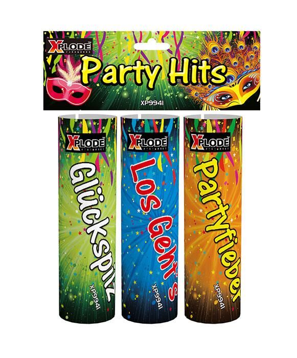 Jetzt Party Hits 3er-Tischbomben-Set ab 2.99€ bestellen