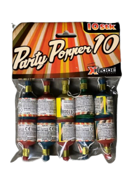 Jetzt Party Popper 10er Set ab 2.5€ bestellen