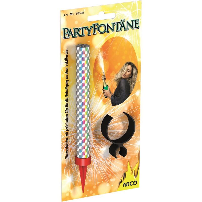 Jetzt Partyfontäne mit Sektflaschenhalter ab 1.99€ bestellen