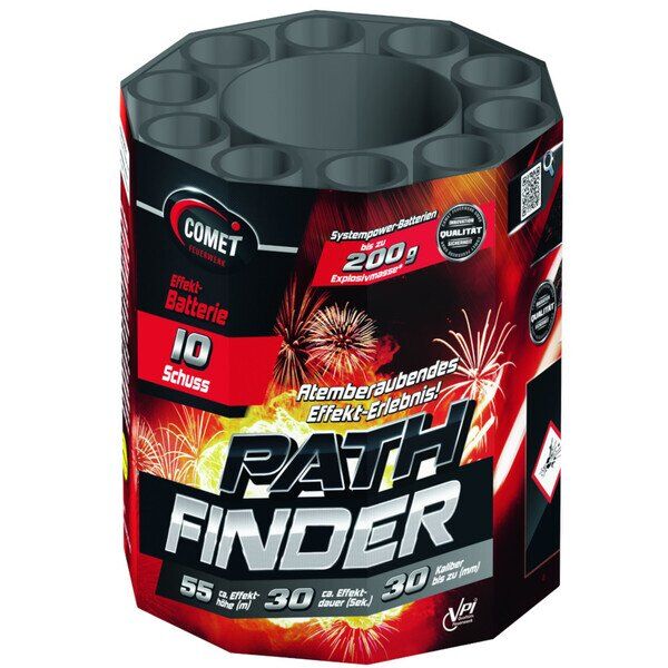 Jetzt Pathfinder 10-Schuss-Feuerwerk-Batterie ab 7.64€ bestellen