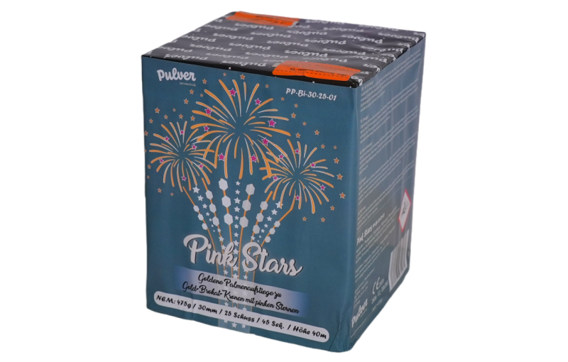 Jetzt Pink Stars 25-Schuss-Feuerwerk-Batterie ab 42.49€ bestellen