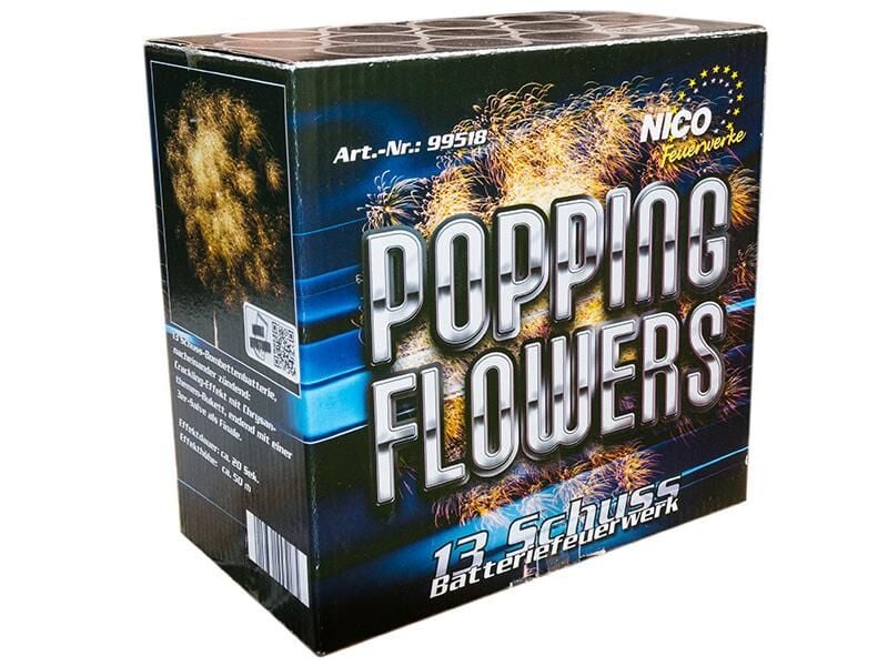 Jetzt Popping Flowers 13-Schuss-Feuerwerk-Bombettenbatterien ab 14.99€ bestellen