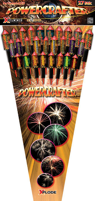 Jetzt Powercrafter 27-teiliges XXL-Feuerwerk-Raketensortiment ab 25.49€ bestellen