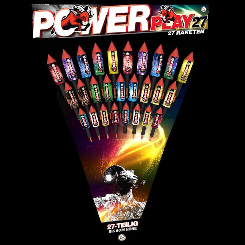 Jetzt Powerplay 27-teiliges Raketensortiment ab 25.49€ bestellen