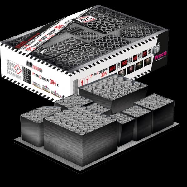 Jetzt Pyro Concept 304 - Feuerwerkverbund mit 304 Schuss ab 165.74€ bestellen