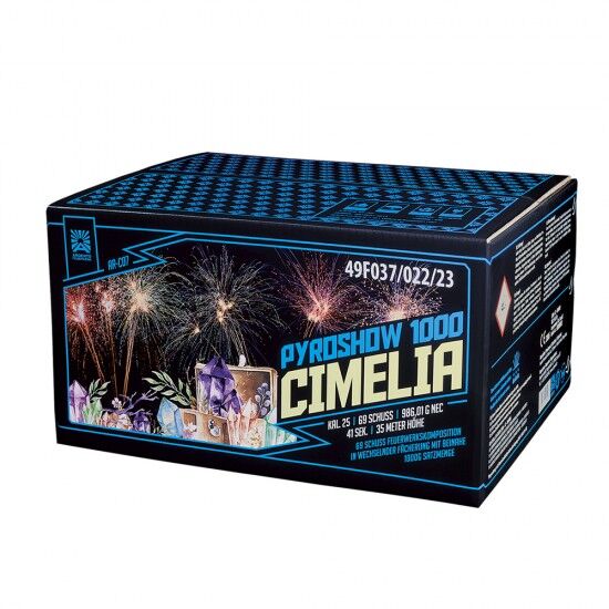 Jetzt Pyroshow 1000-C Cimelia 69-Schuss-Feuerwerkverbund ab 79€ bestellen