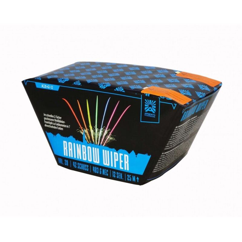 Jetzt Rainbow Wiper 42-Schuss-Feuerwerk-Batterie ab 29.99€ bestellen