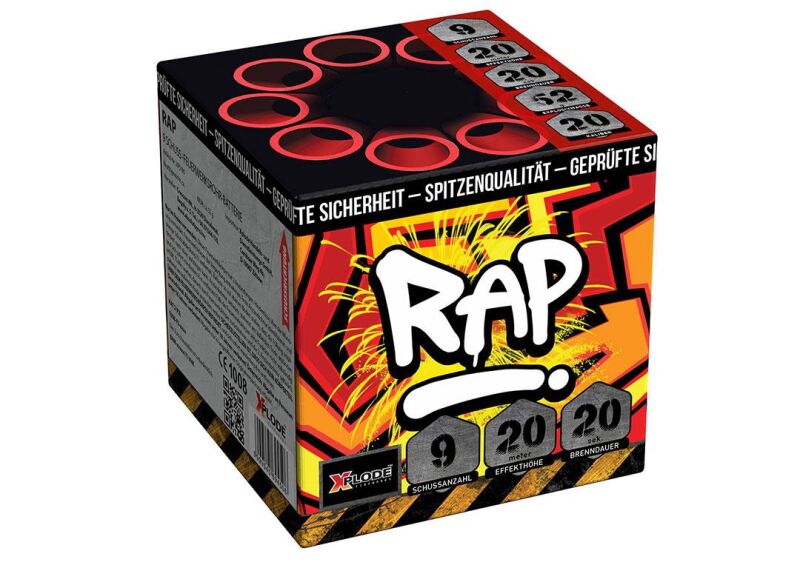 Jetzt RAP 9-Schuss-Feuerwerk-Batterie ab 4.68€ bestellen