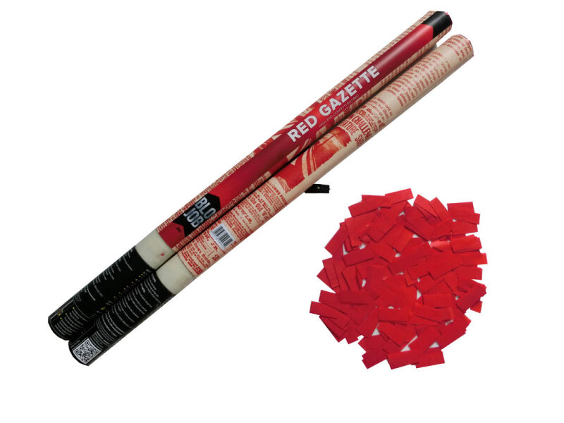 Jetzt Red Gazette 80cm elektrisch Papierflitter rot ab 1.91€ bestellen