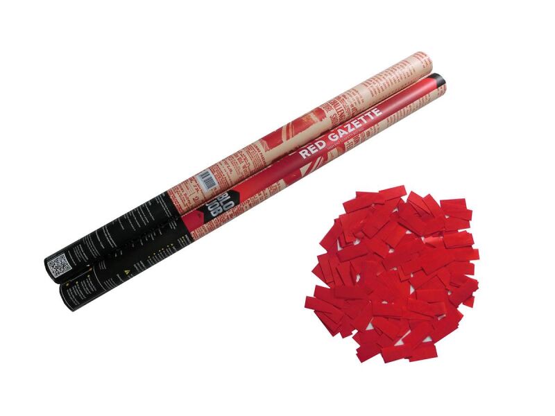 Jetzt Red Gazette 80cm Papierflitter rot ab 4.49€ bestellen