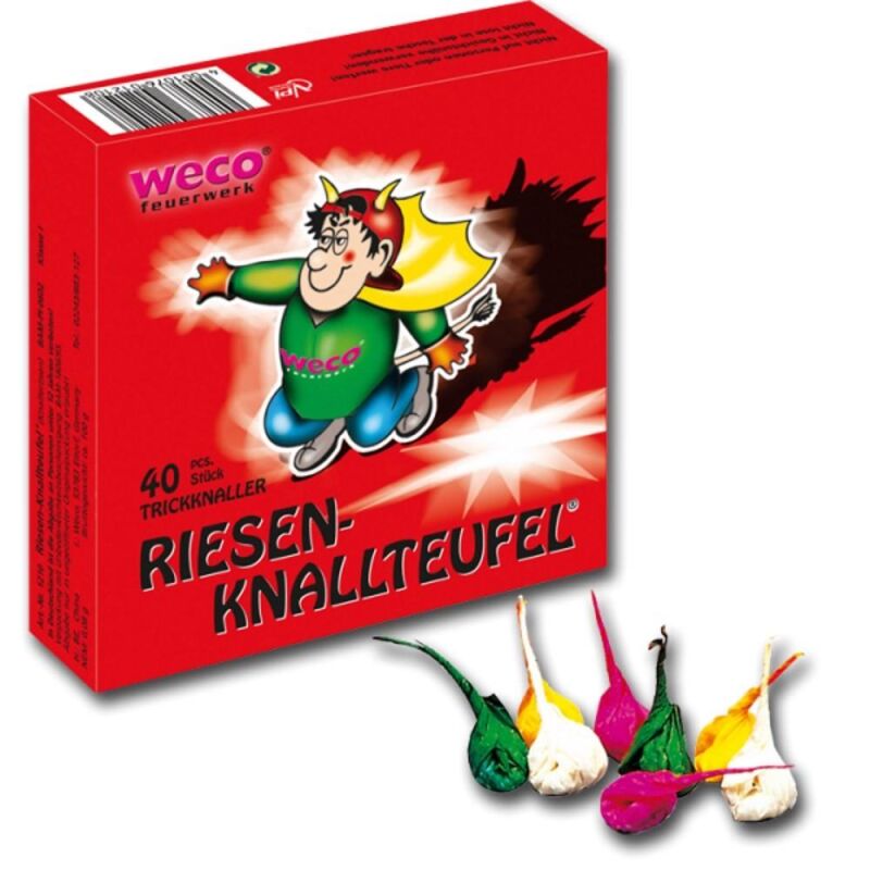 Jetzt Riesen-Knallteufel 40Stk ab 2.99€ bestellen