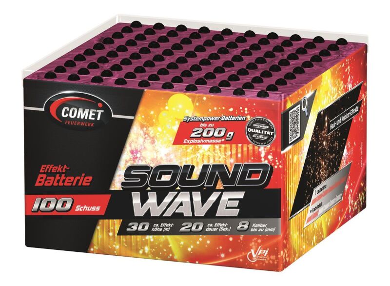 Jetzt Soundwave 100-Schuss-Feuerwerk-Batterie ab 5.09€ bestellen