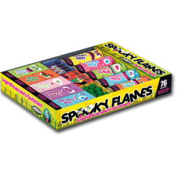 Jetzt Spooky Flames 76-teiliges Jugendfeuerwerk-Sortiment ab 24.64€ bestellen