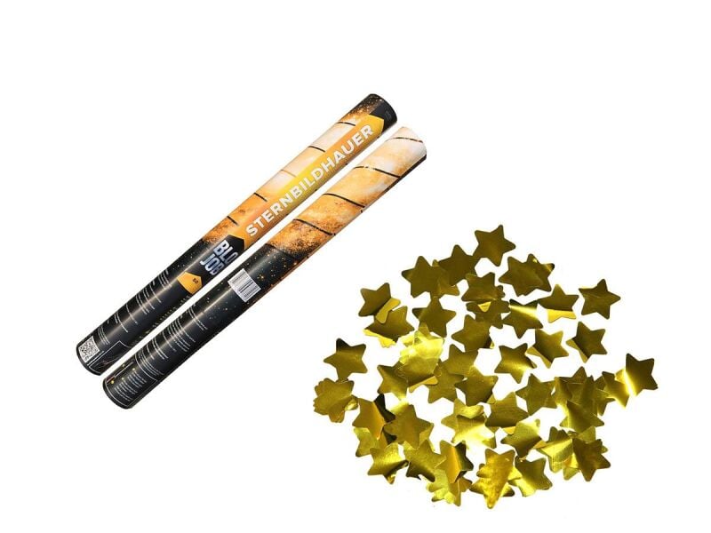 Jetzt Sternbildhauer 50cm Metallicflitter goldene Sterne ab 4.02€ bestellen