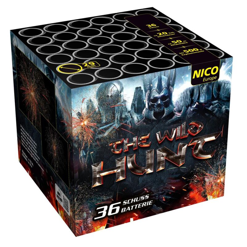 Jetzt The Wild Hunt 36-Schuss-Feuerwerk-Batterie ab 46.74€ bestellen